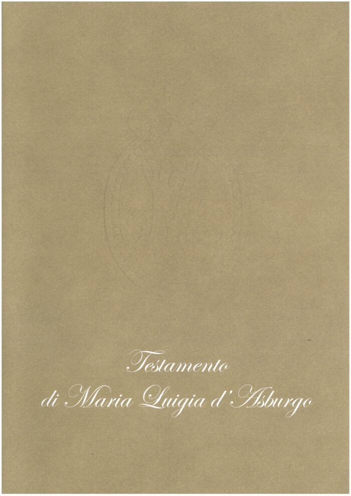 Testamento di Maria Luigia d'asburgo